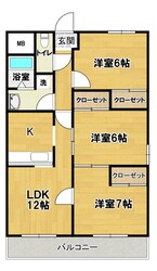 マンションＴＡＩＲＡ１の物件間取画像